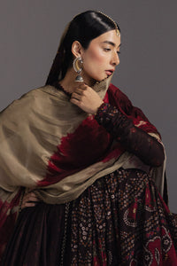ZARA SHAH JAHAN-3PC DIGITAL PRINTED FROCK WITH SILK PRINTED DUPATTA & PRINT TROUSER-BIC-071