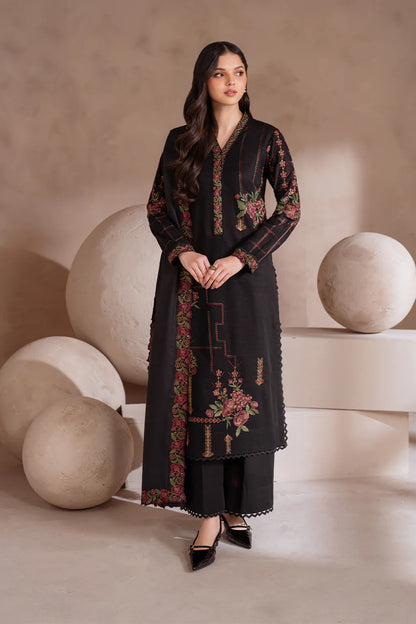 IZNIK-3PC LAWN EMBROIDERED SHIRT WITH CHIFFON EMBROIDERED DUPATTA AND TROUSER-BIC-3604