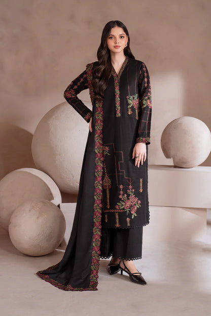 IZNIK-3PC LAWN EMBROIDERED SHIRT WITH CHIFFON EMBROIDERED DUPATTA AND TROUSER-BIC-3604