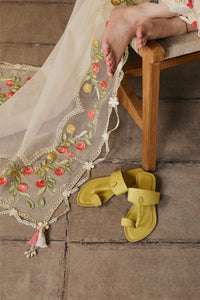 MARYAM HUSSAIN-3PC LAWN HEAVY EMBROIDERED SHIRT WITH ORGANZA EMB DUPATTA AND TROUSER-BIC-4903