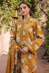 BAROQUE-3PC KHADDAR PRINTED SHIRT WITH KHADDAR PRINTED DUPATTA AND PRINT TROUSER-BIC-2642