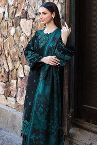 BATIK-3PC KHADDAR EMBROIDERED SHIRT WITH COURTRAI PRINTED SHAWL AND TROUSER-BIC-4391