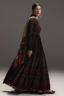 ZARA SHAH JAHAN-3PC DIGITAL PRINTED FROCK WITH SILK PRINTED DUPATTA & PRINT TROUSER-BIC-071