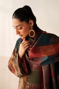 BAROQUE-3PC KHADDAR PRINTED SHIRT WITH KHADDAR PRINTED DUPATTA AND PRINTED TROUSER-BIC-2661