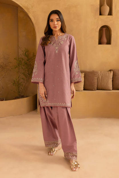 BATIK-2PC SEQUIN LAWN EMBROIDERED SHIRT WITH SEQUIN LAWN EMBROIDERED TROUSER-BIC-3470