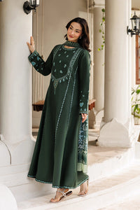 ETHNC-3PC LAWN EMBROIDERED SHIRT WITH CHIFFON PRINTED DUPATTA AND TROUSER-BIC-4870
