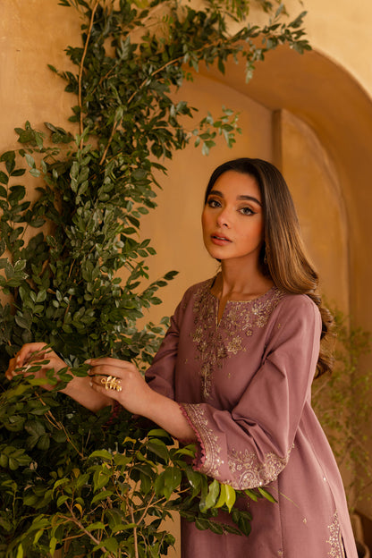 BATIK-2PC SEQUIN LAWN EMBROIDERED SHIRT WITH SEQUIN LAWN EMBROIDERED TROUSER-BIC-3470
