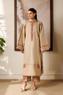 BAROQUE-3PC LAWN EMBROIDERED SHIRT WITH CHIFFON PRINTED DUPATTA AND EMB TROUSER-BIC-4869