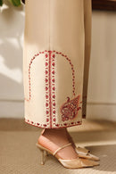 BAROQUE-3PC LAWN EMBROIDERED SHIRT WITH CHIFFON PRINTED DUPATTA AND EMB TROUSER-BIC-4869
