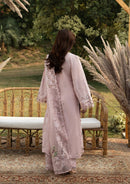 ELAF-3PC DHANAK EMBROIDERED SHIRT WITH DHANAK EMBROIDERED SHAWL AND TROUSER-BIC-5255