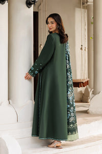 ETHNC-3PC LAWN EMBROIDERED SHIRT WITH CHIFFON PRINTED DUPATTA AND TROUSER-BIC-4870