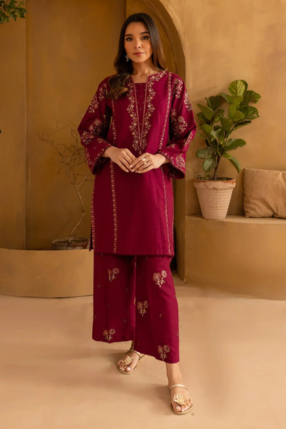 BATIK-2PC LAWN EMBROIDRED SHIRT WITH LAWN EMBROIDRED TROUSER-BIC-3460