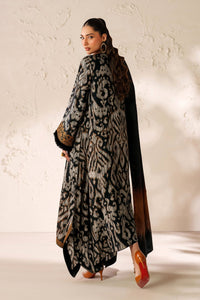 BAROQUE-3PC VISCOSE PRINTED EMB SHIRT WITH VISCOSE PRINTED DUPATTA AND TROUSER-BIC