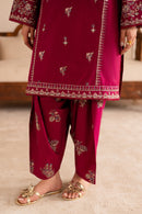 BATIK-2PC DHANAK EMBROIDERED SHIRT & EMBROIDERED TROUSER-BIC-110
