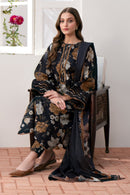 BAROQUE-3PC LAWN PRINTED SHIRT WITH CHIFFON PRINT DUPATTA AND PRINT TROUSER-BIC-2530