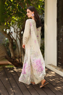 IZNIK-3PC LAWN EMB PRINTED SHIRT WITH SILK PRINTED DUPATTA & PRINTED TROUSER-BIC-044