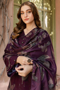 BAROQUE-3PC KHADDAR PRINTED SHIRT WITH KHADDAR PRINTED DUPATTA AND PRINT TROUSER-BIC-2649