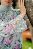 BAROQUE-3PC LAWN DIGITAL PRINTED SHIRT WITH ORGANZA EMB DUPATTA AND PRINTED TROUSER-BIC-010