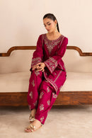 BATIK-2PC DHANAK EMBROIDERED SHIRT & EMBROIDERED TROUSER-BIC-110