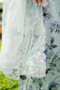 BAROQUE-3PC LAWN DIGITAL PRINTED SHIRT WITH ORGANZA EMB DUPATTA AND PRINTED TROUSER-BIC-010