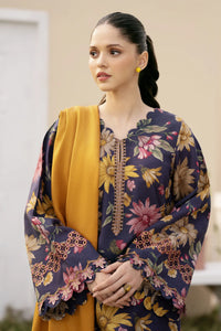 BAROQUE-3PC KHADDAR PRINTED SHIRT WITH KHADDAR PRINT DUPATTA AND PRINT TROUSER-BIC-2630