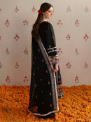 MAHNUR-3PC LAWN HEAVY EMBROIDERED SHIRT WITH CHIFFON EMB DUPATTA AND TROUSER -BIC-4690