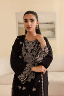 BATIK-3PC DHANAK EMBROIDERED SHIRT WITH CHIFFON EMBROIDERED DUPATTA & EMB TROUSER-BIC-4193