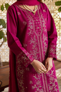 BATIK-3PIECE DHANAK SEQUINS EMBROIDERED SHIRT WITH CHIFFON EMBROIDERED DUPATTA AND TROUSER-BIC-5076