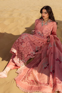 RANG RASIYA-3PC LAWN CHIKANKARI EMBROIDERED SHIRT WITH KHAADI NET EMBROIDERED DUPATTA AND TROUSER -BIC-4775