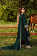 BATIK-3PC DHANAK EMBROIDERED SHIRT WITH CHIFFON EMBROIDERED DUPATTA AND EMB TROUSER -BIC-5181