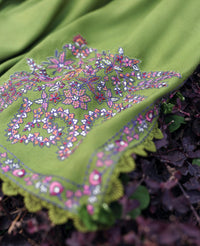 REPUBLIC WOMENSWEAR-3PC KARANDI EMBROIDERED SHIRT WITH KARANDI EMB SHAWL & TROUSER-BIC-5246