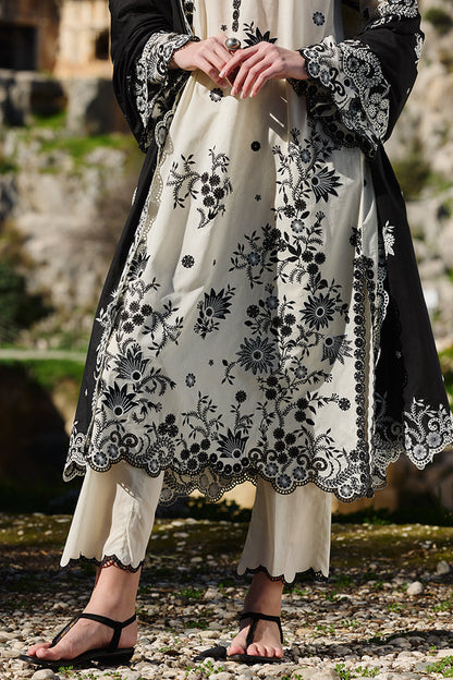 IMAGE-3PC LAWN  EMBROIDERED SHIRT WITH CHIFFON EMBROIDERED DUPATTA AND EMB TROUSER-BIC-3714