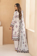 BRANDSINN-3PC KARANDI PRINTED EMBROIDERED SHIRT WITH KARANDI PRINTED EMB SHAWL & PRINTED TROUSER-BIC-0133