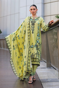 BRANDSINN-3PC KARANDI PRINTED EMBROIDERED SHIRT WITH KARANDI PRINTED EMB SHAWL & PRINTED TROUSER-BIC-0123