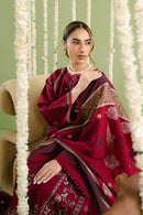 SAPPHIRE-3PC LAWN EMBROIDERED SHIRT WITH CHIFFON PRINTED DUPATTA AND TROUSER-BIC-4627