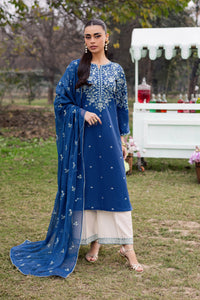 BATIK- 3PC LAWN EMBROIDERED SHIRT WITH CHIFFON EMBROIDERED DUPATTA AND EMB TROUSER-BIC-4812
