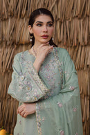 BATIK-3PC DHANAK EMBROIDERED SHIRT WITH DHANAK SHAWL AND EMB TROUSER-BIC-4347