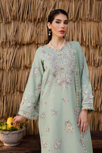 BATIK-3PC DHANAK EMBROIDERED SHIRT WITH DHANAK SHAWL AND EMB TROUSER-BIC-4347