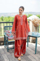 URGE-2PIECE LAWN EMBROIDERED SHIRT WITH LAWN EMBROIDERED TROUSER-BIC-244