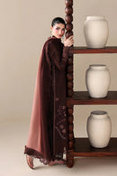 BATIK-3PC DHANAK EMBROIDERED SHIRT WITH WOOL PRINT EMBROIDERED SHAWL AND TROUSER -BIC-5176