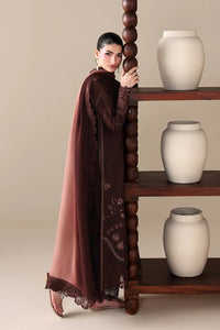 BATIK-3PC DHANAK EMBROIDERED SHIRT WITH WOOL PRINT EMBROIDERED SHAWL AND TROUSER -BIC-5176