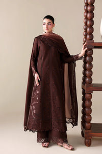 BATIK-3PC DHANAK EMBROIDERED SHIRT WITH WOOL PRINT EMBROIDERED SHAWL AND TROUSER -BIC-5176