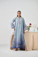 LULUSAR-3PC-SHAMOZE SILK PRINTED SHIRT SILK PRINTED DUPATTA AND SILK TROUSER-BIC-9009