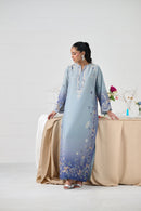 LULUSAR-3PC-SHAMOZE SILK PRINTED SHIRT SILK PRINTED DUPATTA AND SILK TROUSER-BIC-9009
