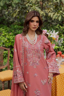 BATIK-3PC DHANAK EMBROIDERED SHIRT WITH CHIFFON EMB DUPATTA AND EMB TROUSER -BIC-5185