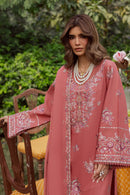 BATIK-3PC DHANAK EMBROIDERED SHIRT WITH CHIFFON EMB DUPATTA AND EMB TROUSER -BIC-5185