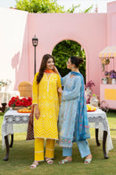MIRAKHI - 3PC LAWN EMBROIDERED SHIRT WITH CHIFFON PRINTED DUPATTA AND TROUSER -BIC-M14