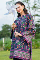 JAZMIN-3PC KHADDAR PRINTED SHIRT WITH KHADDAR PRINTED DUPATTA AND PRINTED TROUSER-BIC-2628