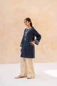 LAZULI-2PC LAWN EMBROIDERED SHIRT WITH LAWN EMBROIDERED TROUSER-BIC-259