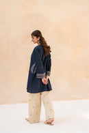 LAZULI-2PC LAWN EMBROIDERED SHIRT WITH LAWN EMBROIDERED TROUSER-BIC-259
